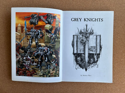Warhammer 40K 4th Edition - Grey Knights Codex - Games Workshop Paperback (2010)