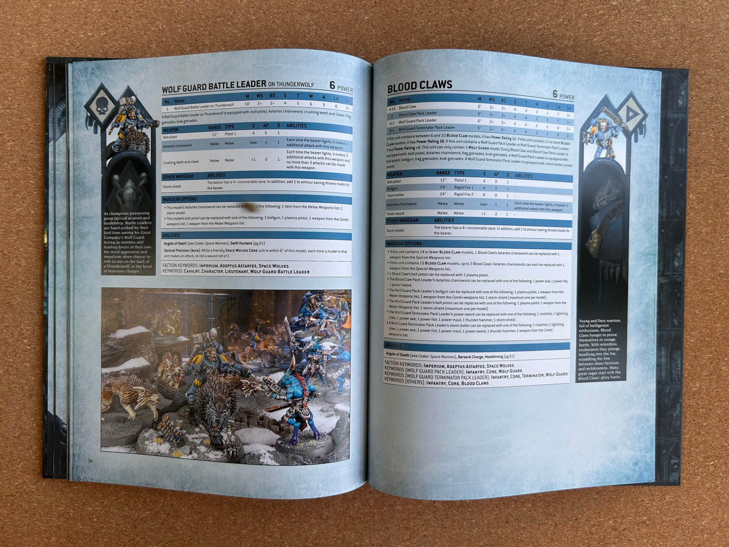Warhammer 40K 9th Edition - Space Wolves Codex - Hardcover (2020)