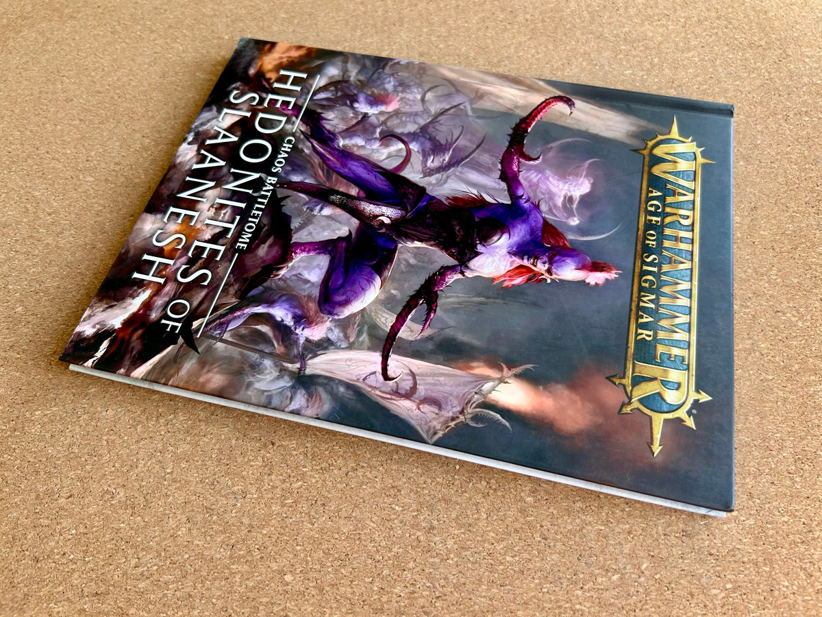 Warhammer Age of Sigmar 2nd Edition - Chaos Battletome Hedonites of Slaanesh - Hardcover (2019)