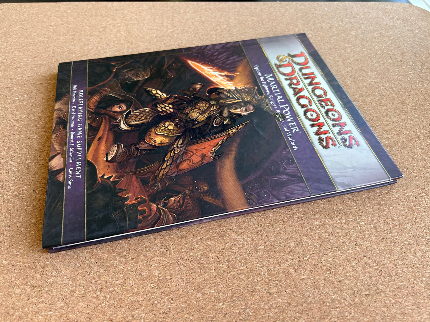 Dungeons & Dragons 4th Edition - Martial Power - WOTC Hardcover (2008)