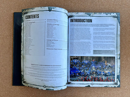 Warhammer 40K 8th Edition - Ultramarines Codex Supplement - Hardcover (2019)