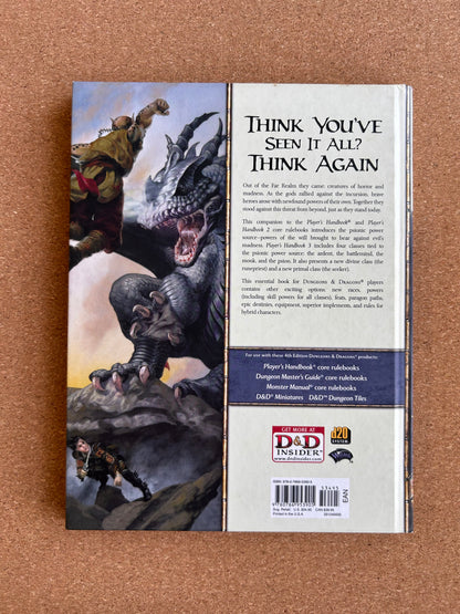 Dungeons & Dragons 4th Edition - Player’s Handbook 3 - WOTC Hardcover (2010)