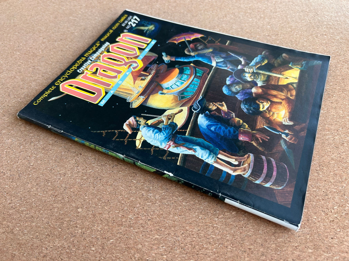 Dragon Magazine Issue #217 - TSR Magazine (May, 1995)