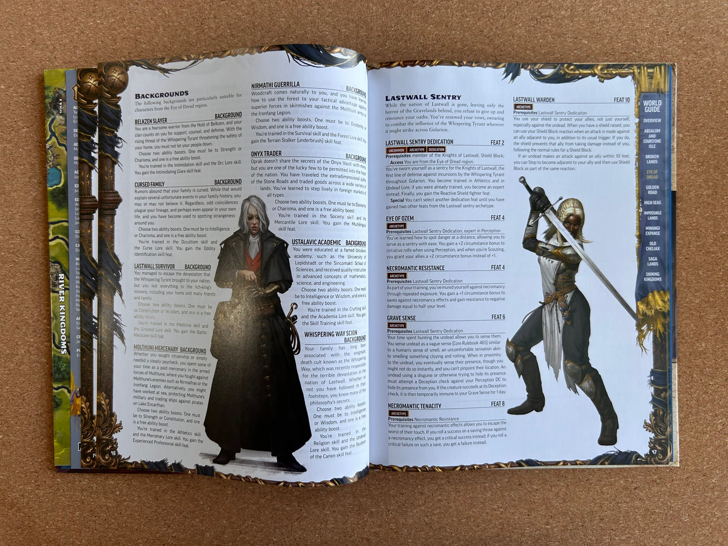 Pathfinder Second Edition - Lost Omens World Guide - Paizo Hardcover (2019)