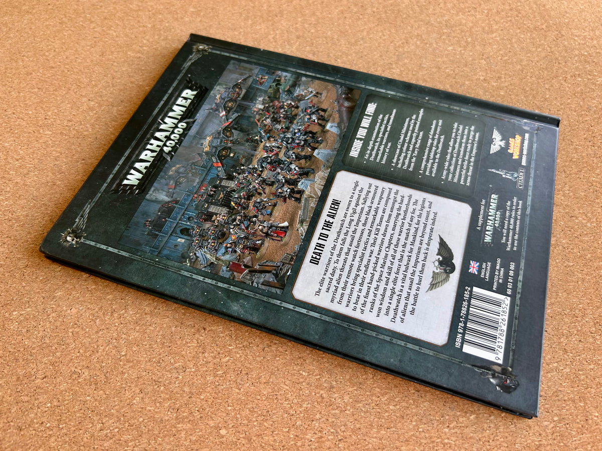 Warhammer 40K 8th Edition - Deathwatch Codex - Games Workshop Hardcover (2018)