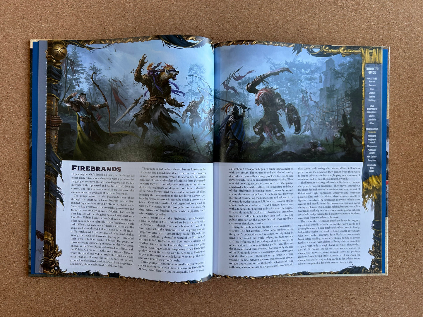 Pathfinder Second Edition - Lost Omens Character Guide - Paizo Hardcover (2019)