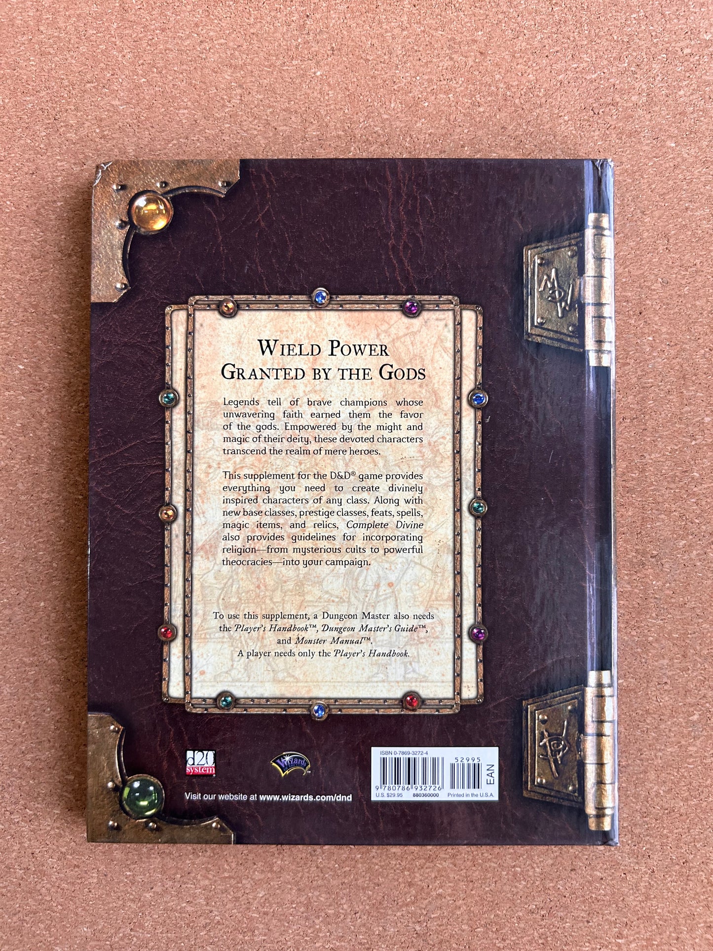 Dungeons & Dragons 3.0/3.5 - Complete Divine - WOTC Hardcover (2004)