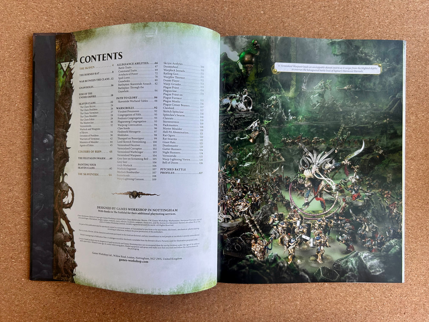 Warhammer Age of Sigmar 2nd Edition - Chaos Battletome Skaven - Hardcover (2019)