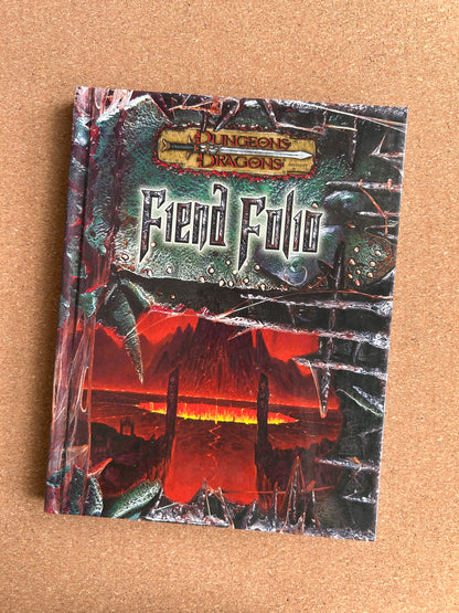 Dungeons & Dragons 3.0/3.5 - Fiend Folio - WOTC Hardcover (2003)