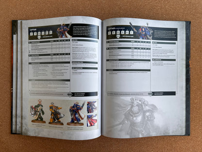Warhammer 40K 9th Edition - Space Marines Codex - Games Workshop Hardcover (2023)