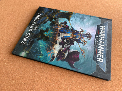 Warhammer 40K 9th Edition - Thousand Sons Codex - Games Workshop Hardcover (2020)