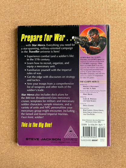 GURPS Traveller Star Mercs - Steve Jackson Games Paperback (2004)