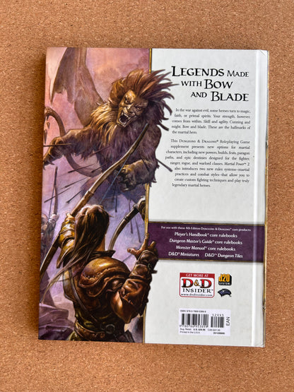 Dungeons & Dragons 4th Edition - Martial Power 2 - WOTC Hardcover (2010)