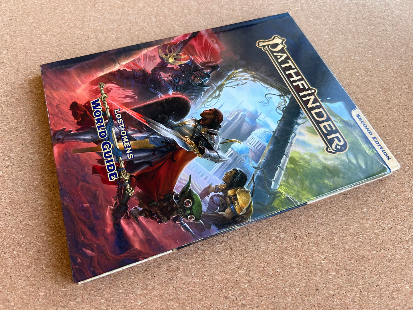 Pathfinder Second Edition - Lost Omens World Guide - Paizo Hardcover (2019)