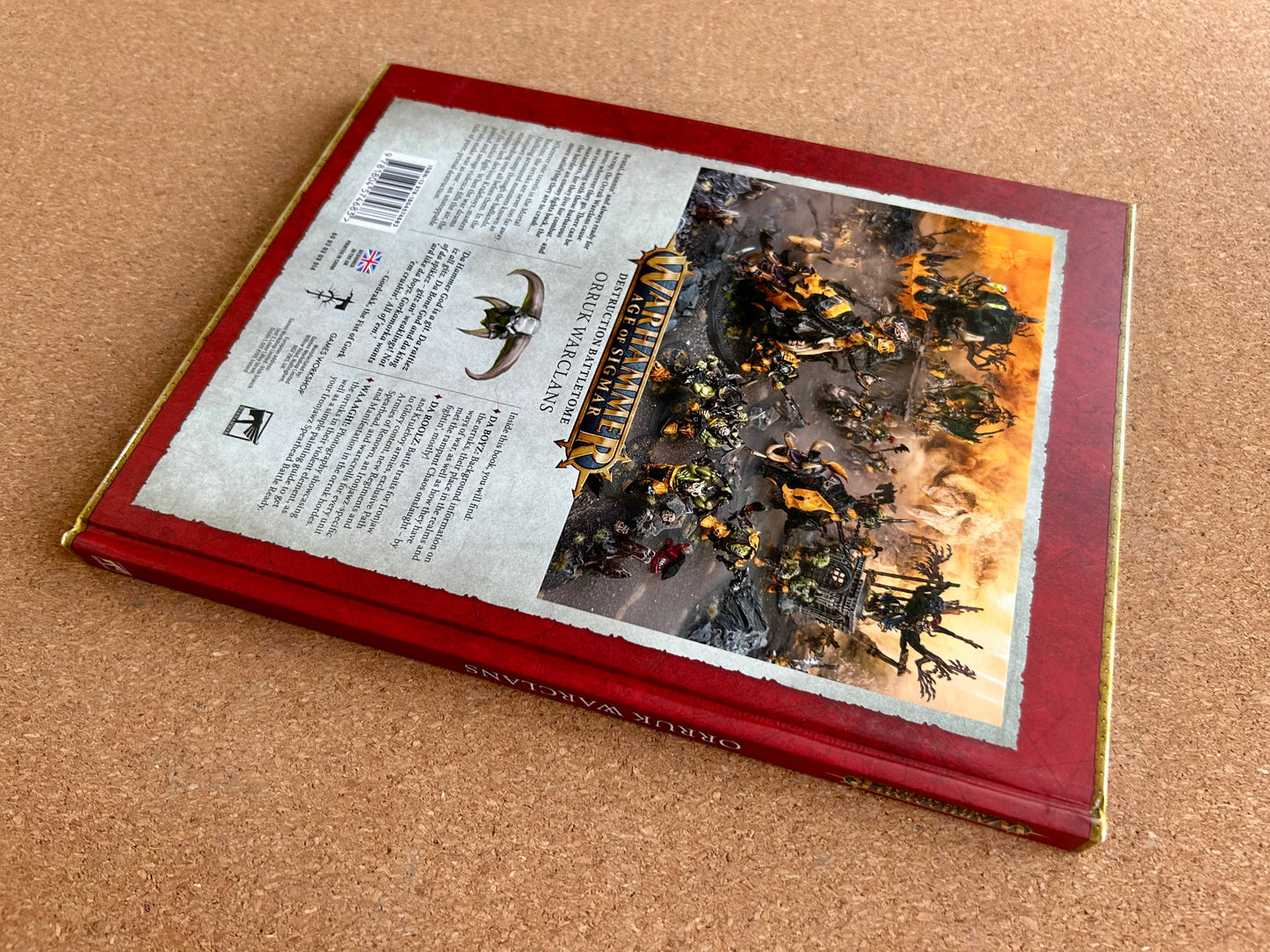 Warhammer Age of Sigmar 4th Edition - Death Battletome Orruk Warclans - Hardcover (2025)