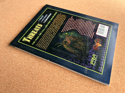 Shadowrun Second Edition - Threats 7121 - FASA Paperback (1996)