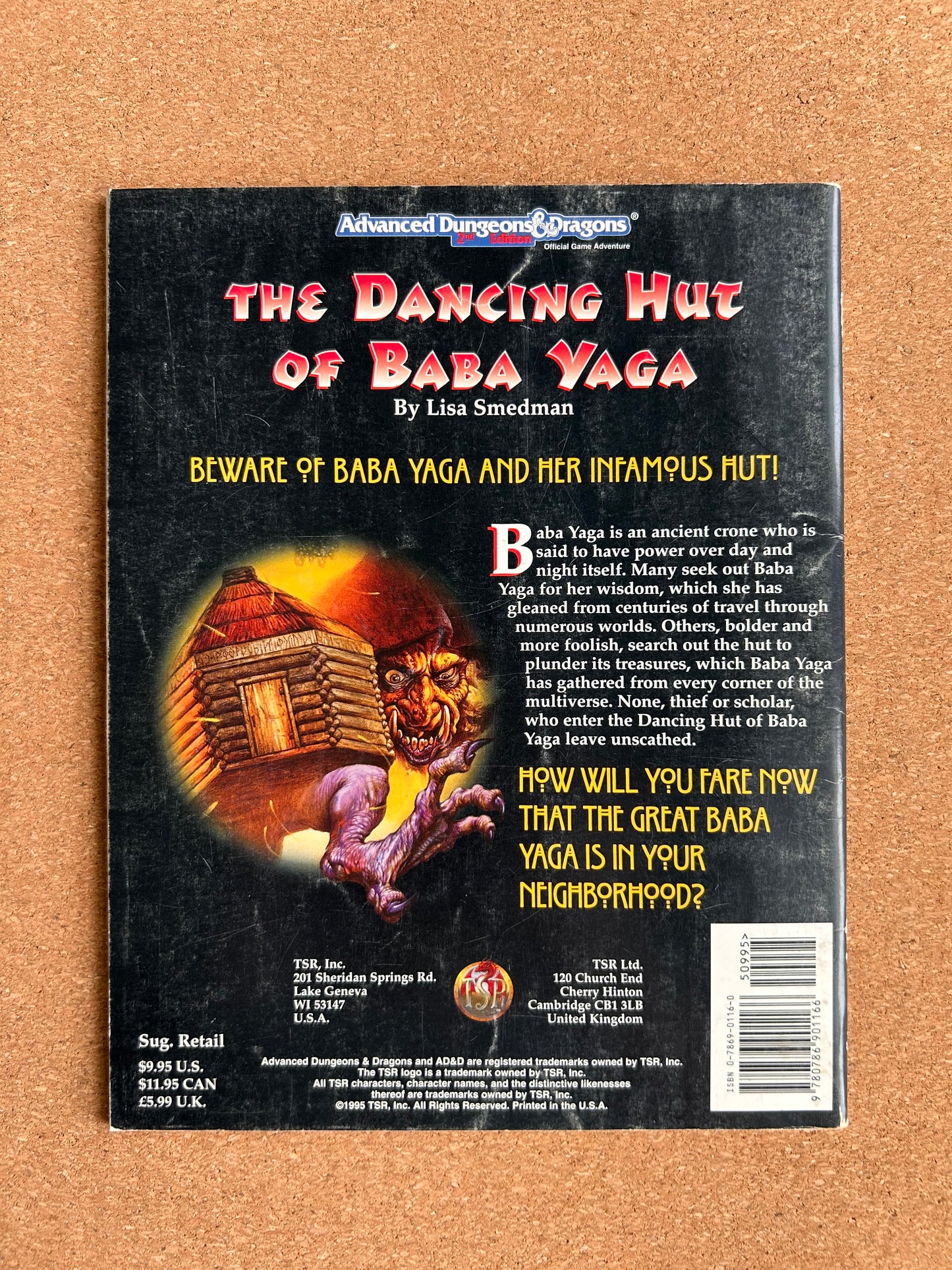 Advanced Dungeons & Dragons - The Dancing Hut of Baba Yaga - TSR9471 - Paperback (1995)