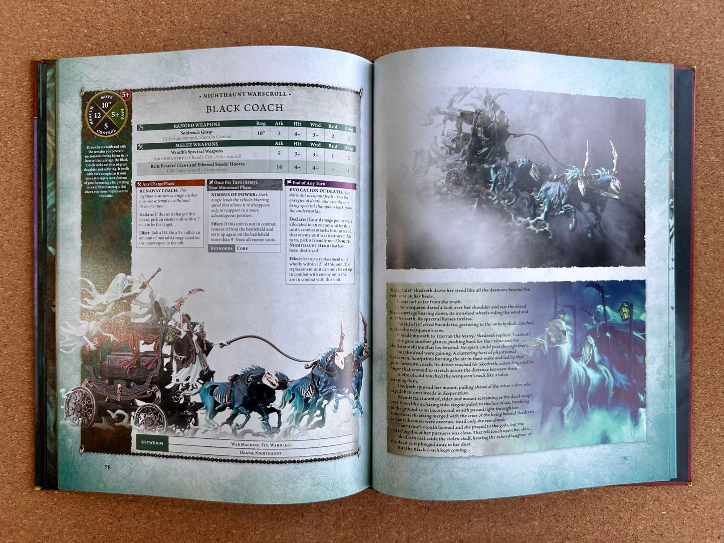 Warhammer Age of Sigmar 4th Edition - Death Battletome Nighthaunt - Hardcover (2025)