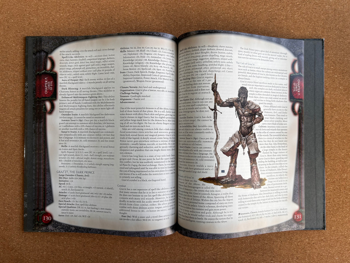 Dungeons & Dragons 3.0/3.5 - Book of Vile Darkness - WOTC Hardcover (2002)