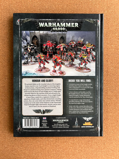 Warhammer 40K 8th Edition - Imperial Knights Codex - Hardcover (2018)