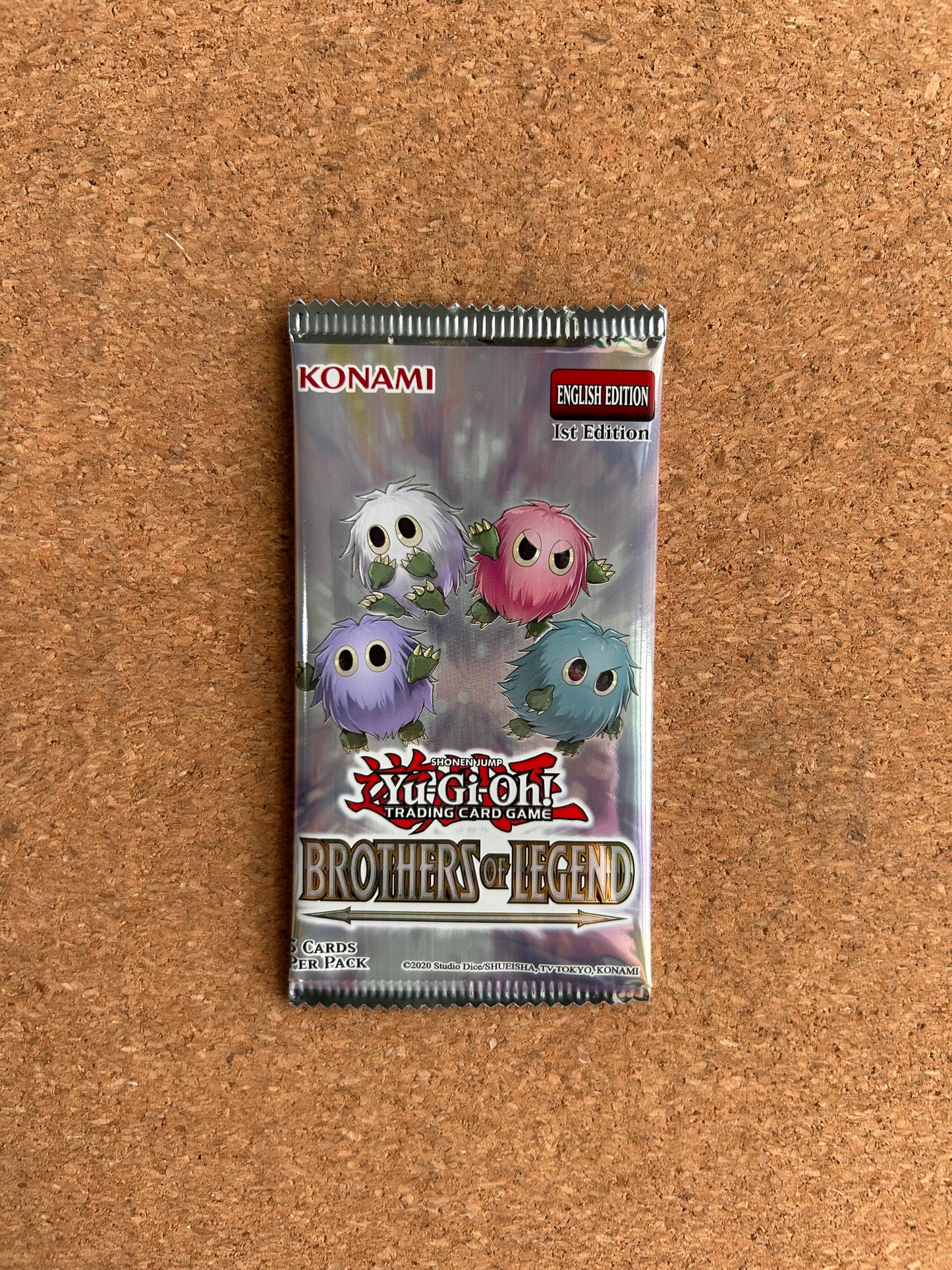 Yu-Gi-Oh! Trading Card Game: Brothers of Legend - 5 Card Booster Pack - English