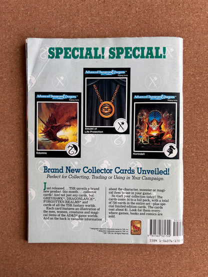 Dragon Magazine Issue #170 - TSR Magazine (June, 1991)