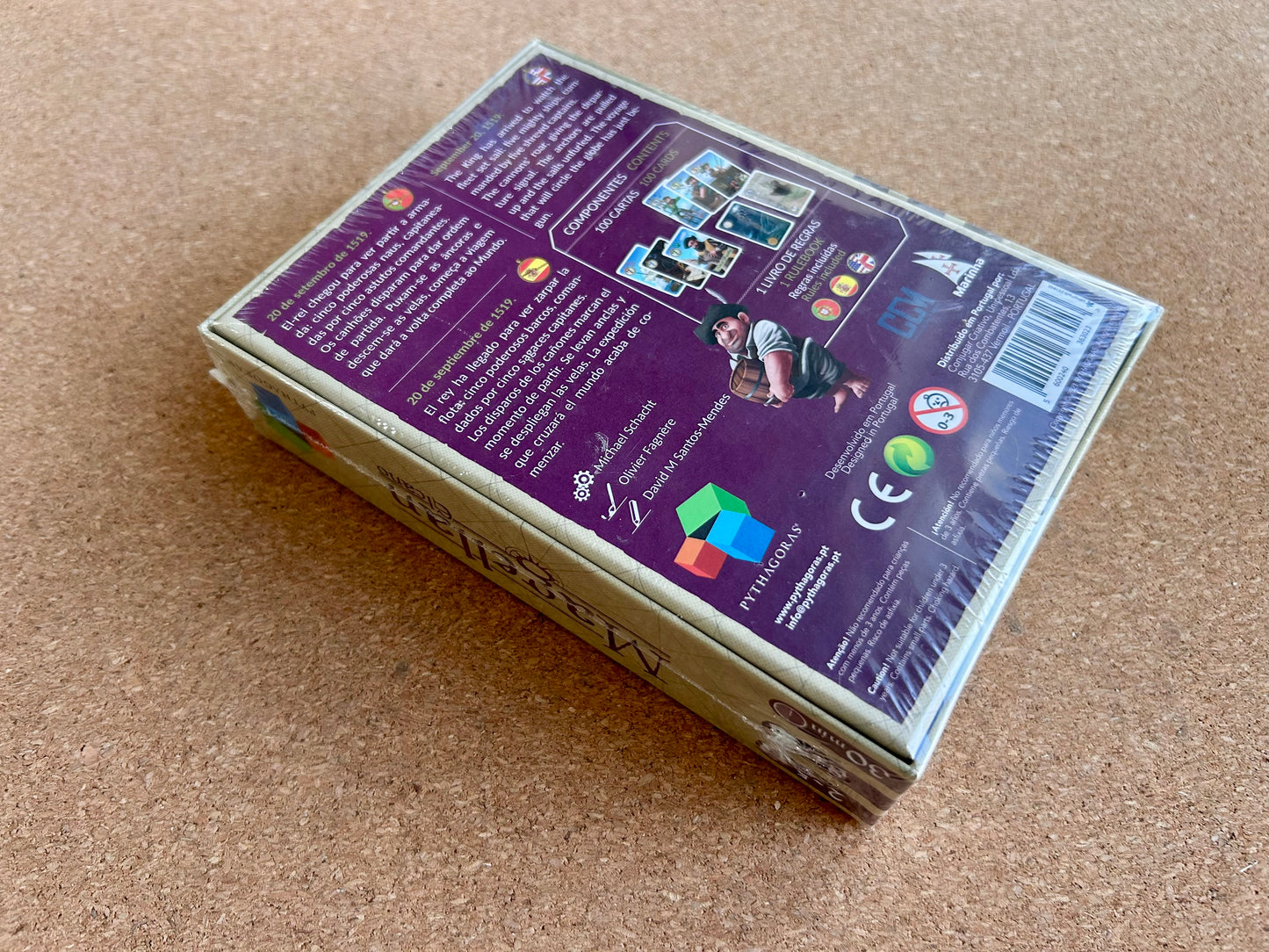 Michael Schacht Magellan Elcano Card Game - Pythagoras Games (2021)