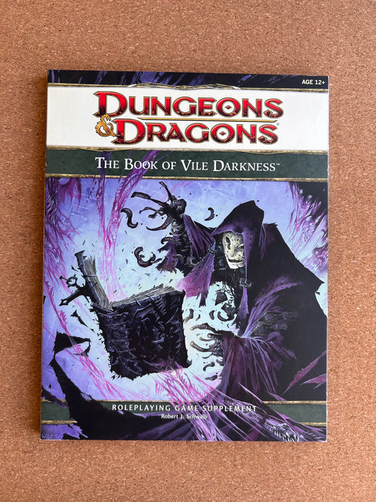 Dungeons & Dragons 4th Edition - The Book of Vile Darkness - WOTC Paperback (2011)