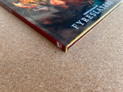 Warhammer Age of Sigmar 3rd Edition - Order Battletome Fyreslayers - Hardcover (2022)