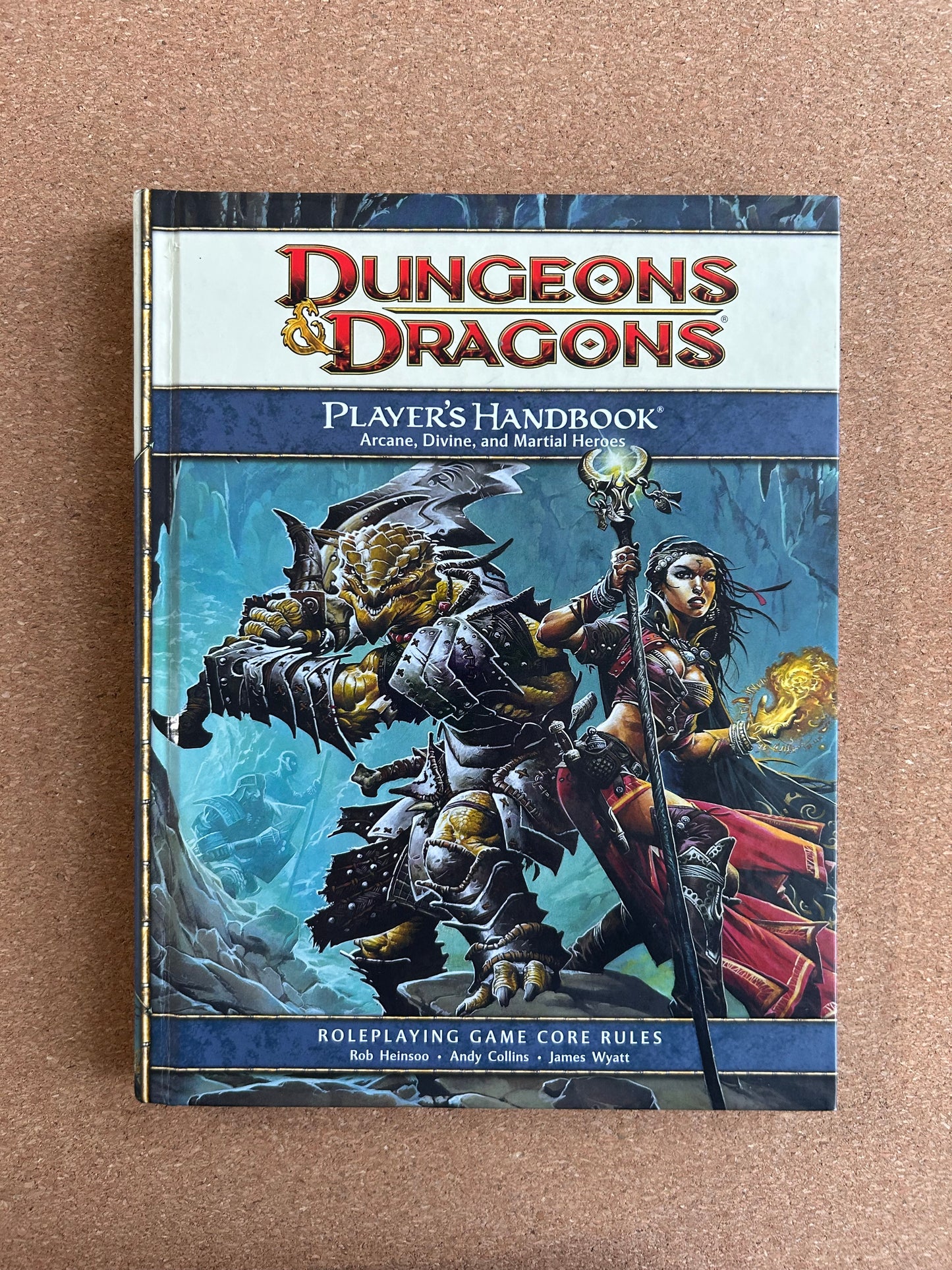 Dungeons & Dragons 4th Edition - Player’s Handbook - WOTC Hardcover (2008)