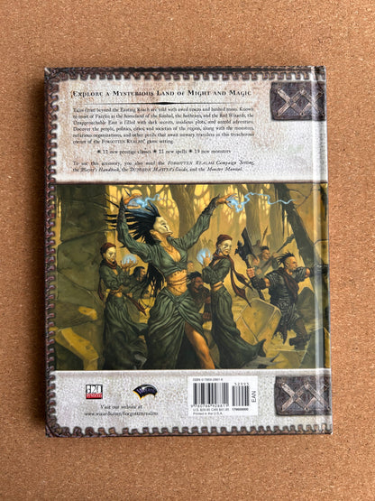 Dungeons & Dragons 3.0/3.5 Forgotten Realms - Unapproachable East - WOTC Hardcover (2003)