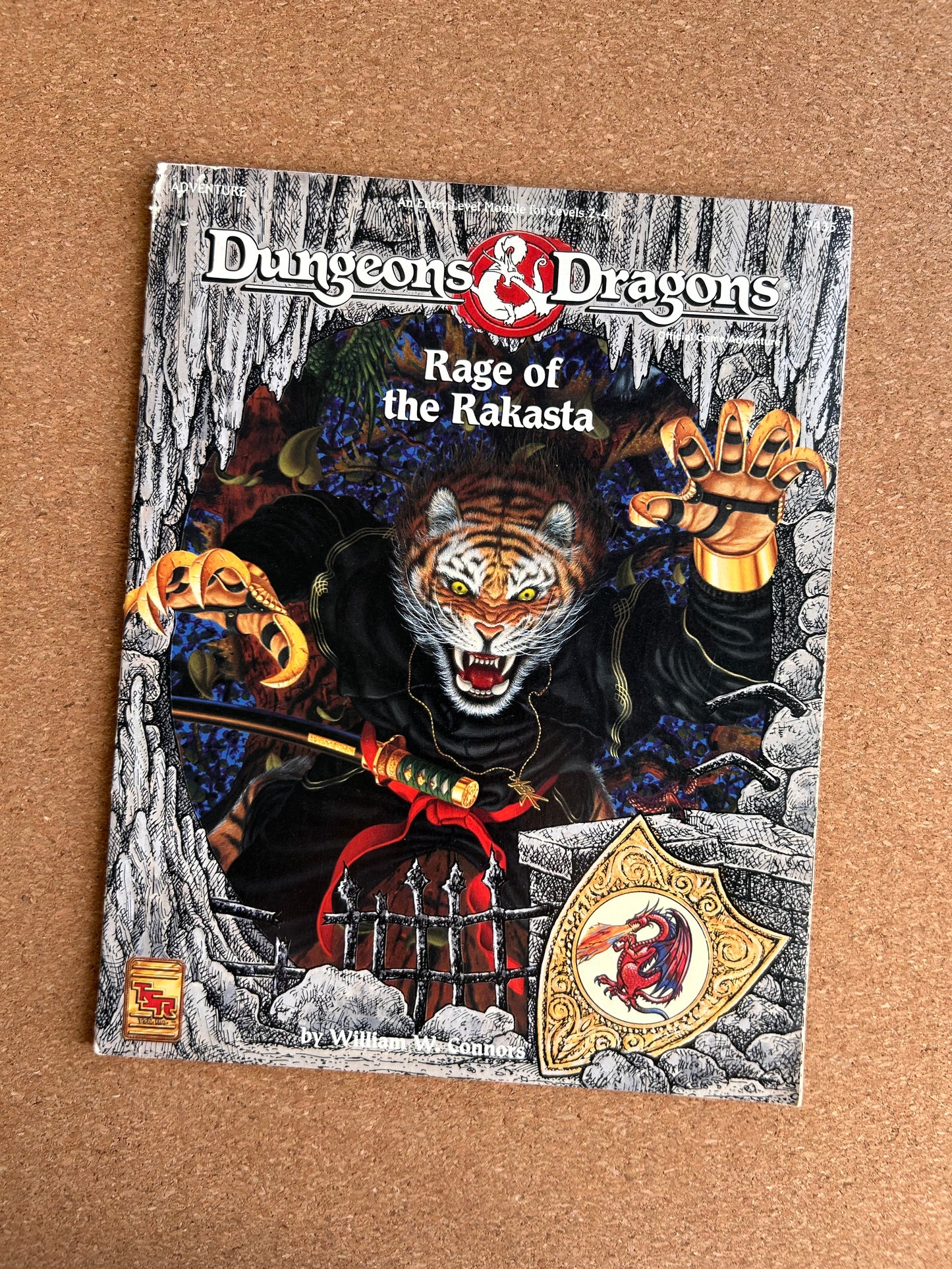 Dungeons & Dragons Game Accessory - Rage of Rakasta TSR9435 - Paperback (1993)