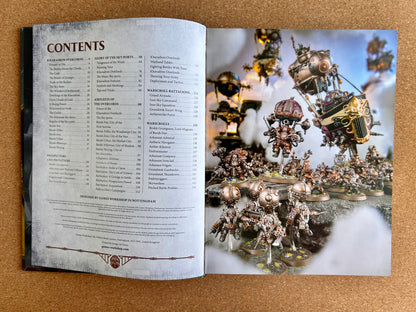 Warhammer Age of Sigmar 1st Edition - Order Battletome Kharadron - Hardcover (2017)