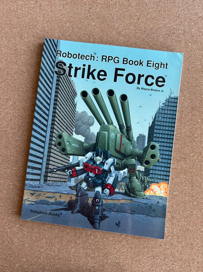 Robotech: RPG Book Eight Strike Force - Palladium Paperback (1995)