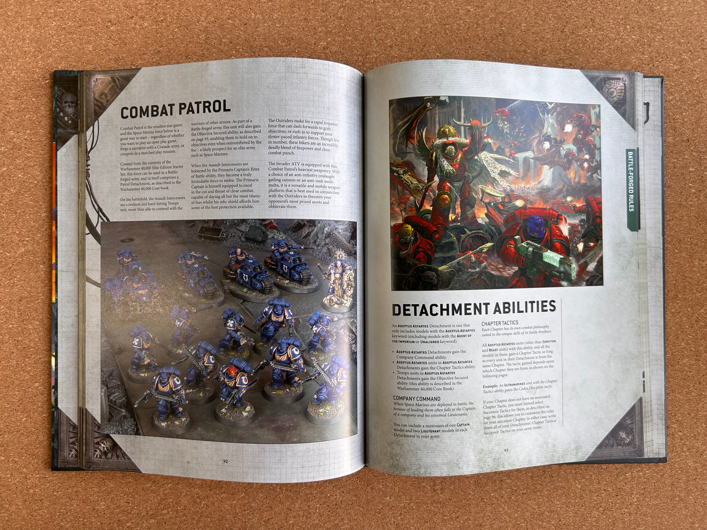 Warhammer 40K 9th Edition - Space Marines Codex - Games Workshop Hardcover (2020)