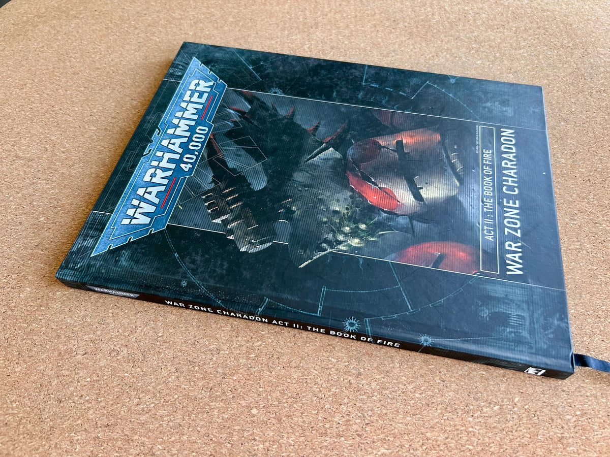 Warhammer 40K - Act II: The Book of Fire War Zone Charadon - Games Workshop Hardcover (2021)