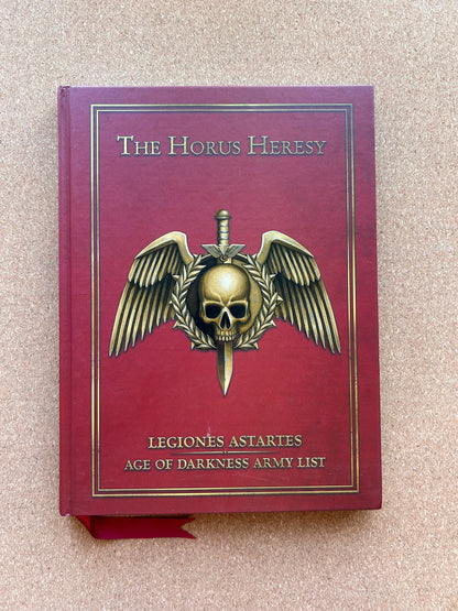 Warhammer 40K The Horus Heresy - Legiones Astartes Age of Darkness Army List - Games Workshop Hardcover (2016)