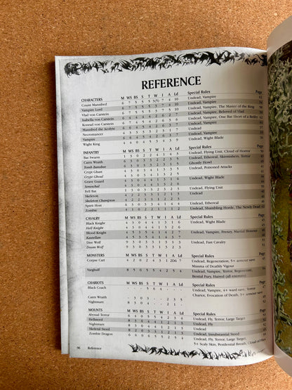 Warhammer Fantasy Armies Codex - Vampire Counts - Games Workshop Paperback (2008)