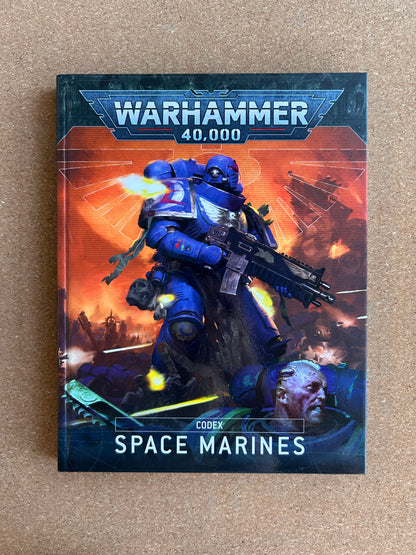 Warhammer 40K 9th Edition - Space Marines Codex - Games Workshop Hardcover (2023)