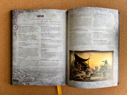 Warhammer 40K - Necromunda Ash Wastes Rulebook - Games Workshop Hardcover (2022)