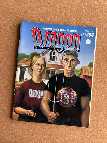 Dragon Magazine Issue #204 - TSR Magazine (April, 1994)