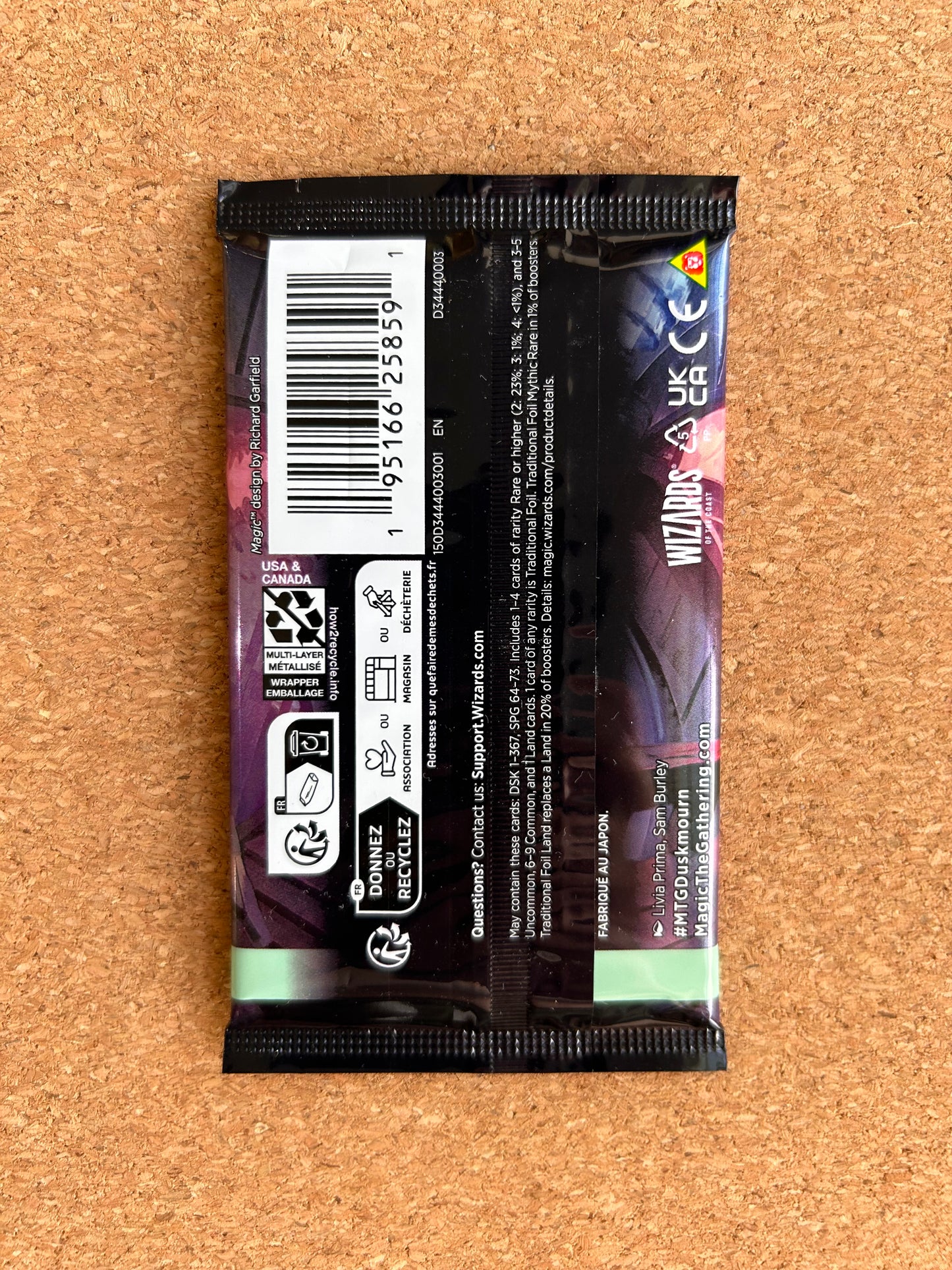 Magic The Gathering Duskmourn House of Horror Play Booster Pack