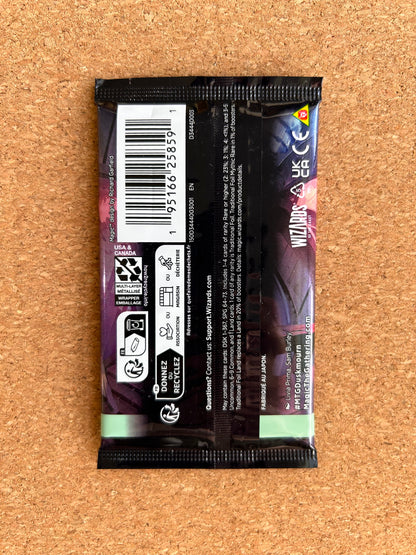 Magic The Gathering Duskmourn House of Horror Play Booster Pack