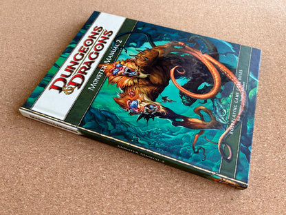 Dungeons & Dragons 4th Edition - Monster Manual 2 - WOTC Hardcover (2009)