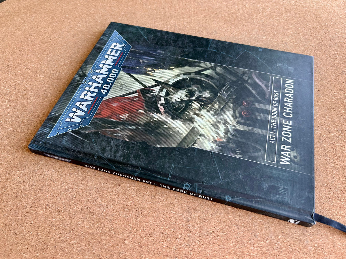 Warhammer 40K - Act I: The Book of Rust War Zone Charadon - Games Workshop Hardcover (2021)