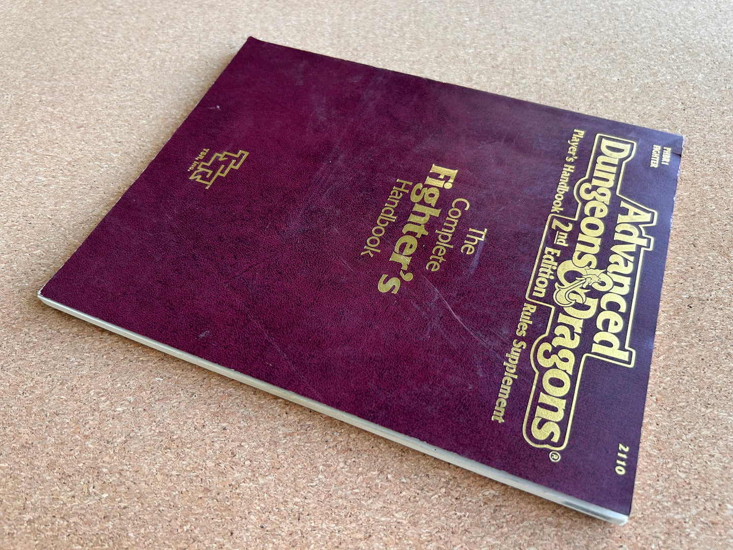 Advanced Dungeons & Dragons - The Complete Fighter’s Handbook - PHBR1 TSR2110 - Paperback (1989)