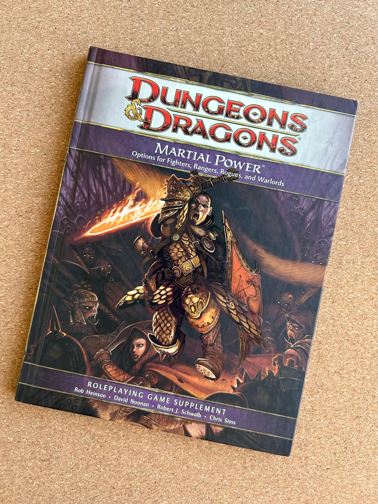 Dungeons & Dragons 4th Edition - Martial Power - WOTC Hardcover (2008)