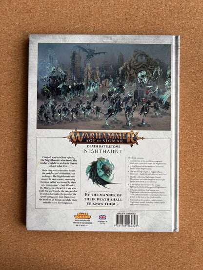 Warhammer Age of Sigmar 2nd Edition - Death Battletome Nighthaunt - Hardcover (2018)