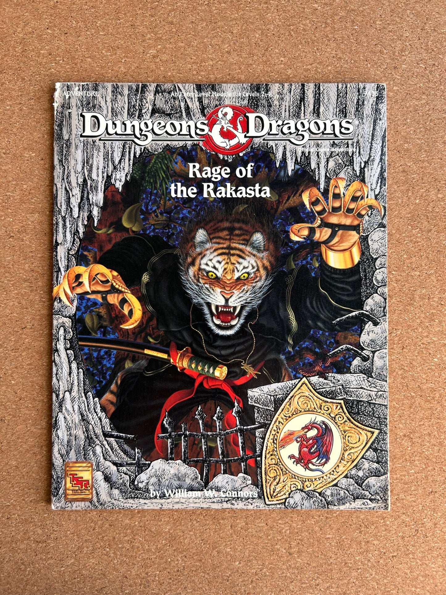 Dungeons & Dragons Game Accessory - Rage of Rakasta TSR9435 - Paperback (1993)