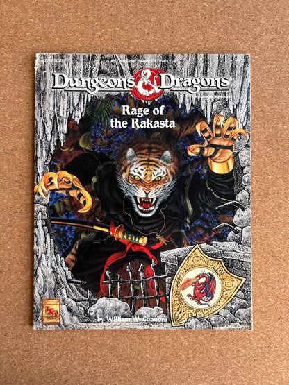 Dungeons & Dragons Game Accessory - Rage of Rakasta TSR9435 - Paperback (1993)